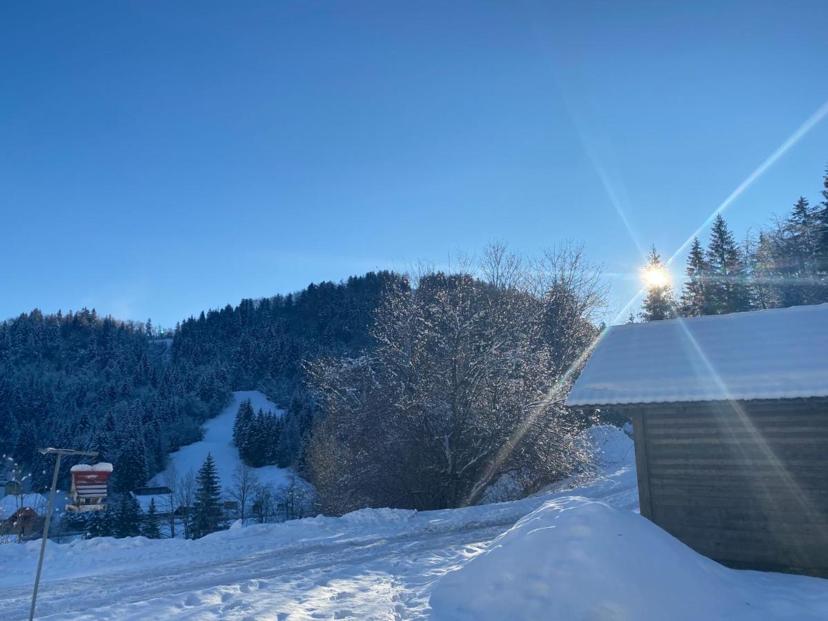 Apartma Jure Zgornje Gorje Eksteriør billede
